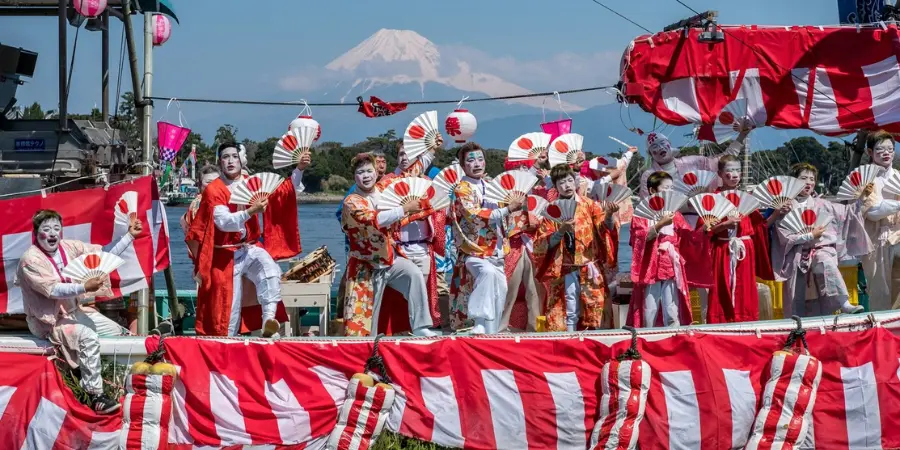 Ose MAtsuri in April Japan, honoring the fisherman of Suruga Bay