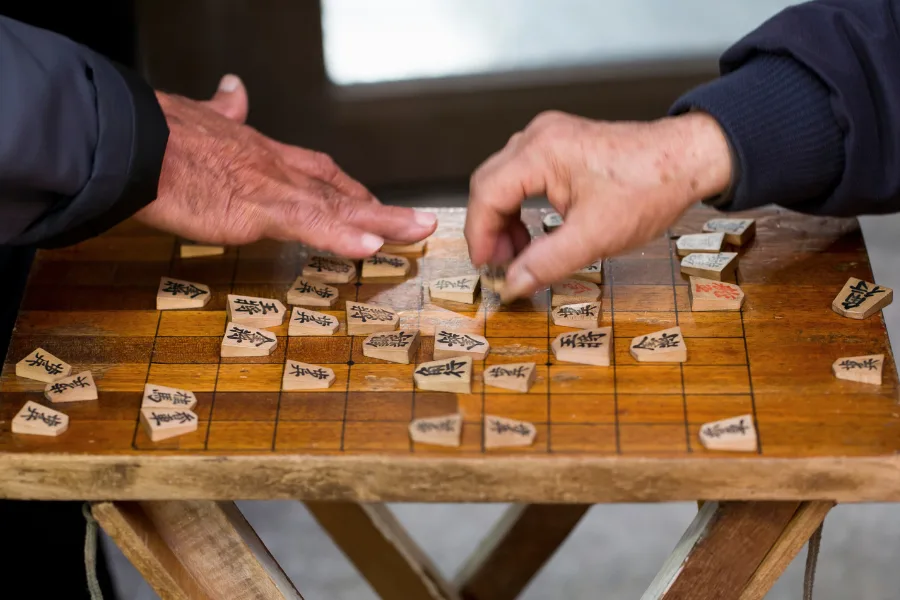 a game of Shogi
