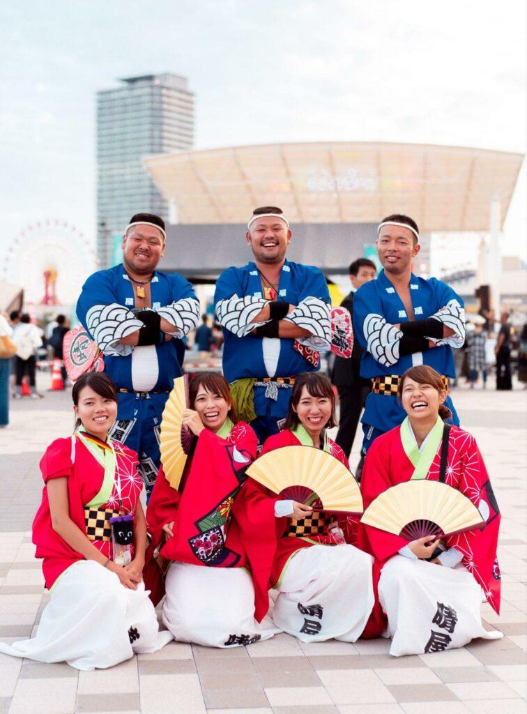 Japanese cultural dancers Japanese cultural dancers