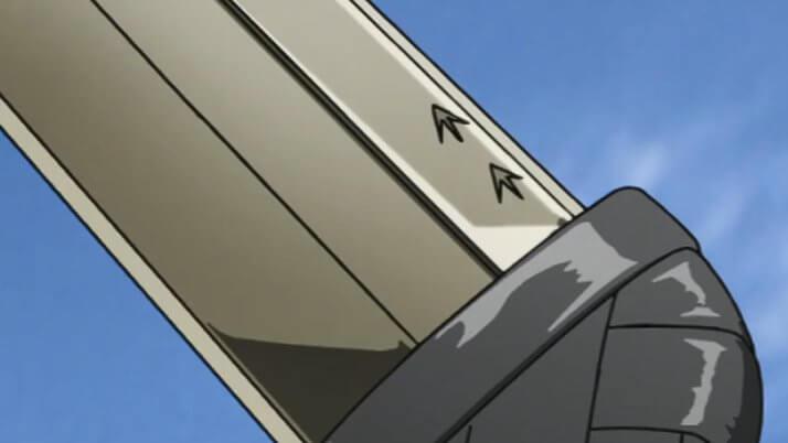 Rune Signs in Vinland Saga Rune signs on short swords in Vinland saga.