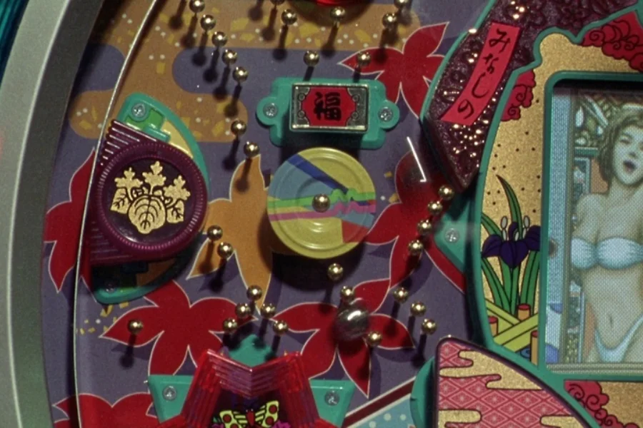 A pachinko machine inspired by UK Gaming