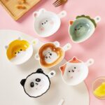 Ceramic Kawaii Animals Snack Bowl