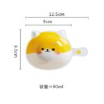 Ceramic Kawaii Animals Snack Bowl - Image 6