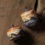 Japanese Shino Yaki Tea Caddy