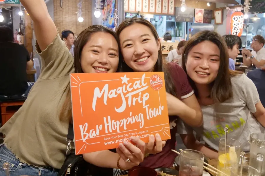 MagicalTrip guided tours of Japan bar hopping tour