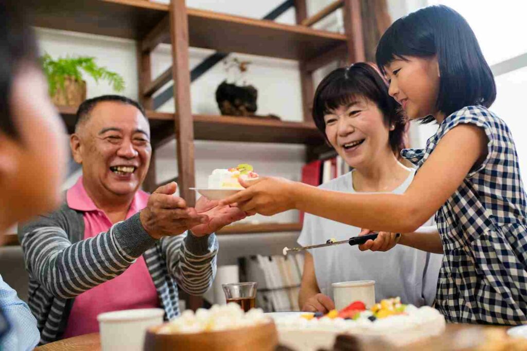 Family Japanese Positive Well-Being