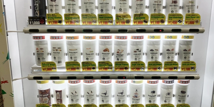 Edible Bug Vending Machine