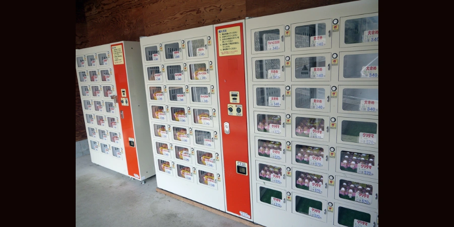 Egg Vending Machine in the Northern Hyogo Prefecture