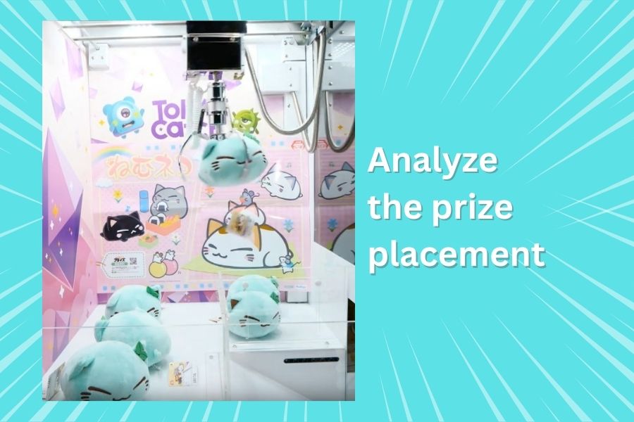 Analyze the prize placement Analyze the prize placement