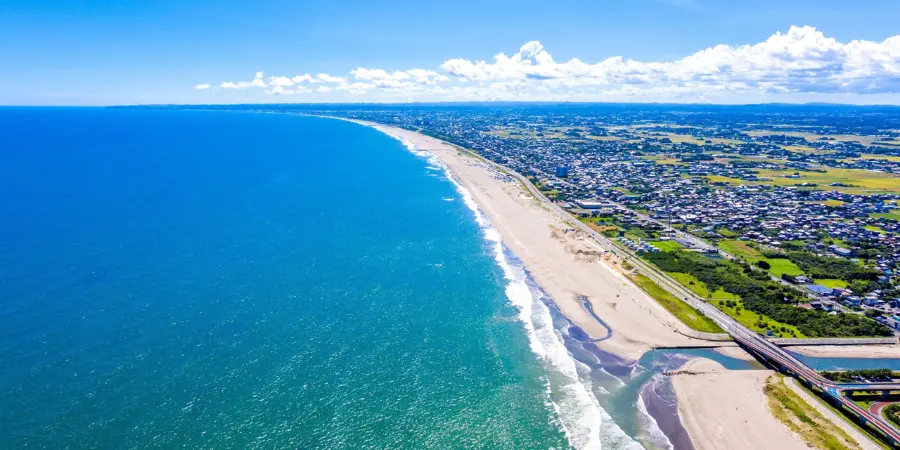 Kujūkuri Beach in Chiba Prefecture
