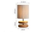 Wooden Japanese Desk Lamp - Image 6