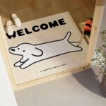 Kawaii Dog Welcome Mat