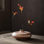 Japanese Porcelain Ikebana Flower Vase
