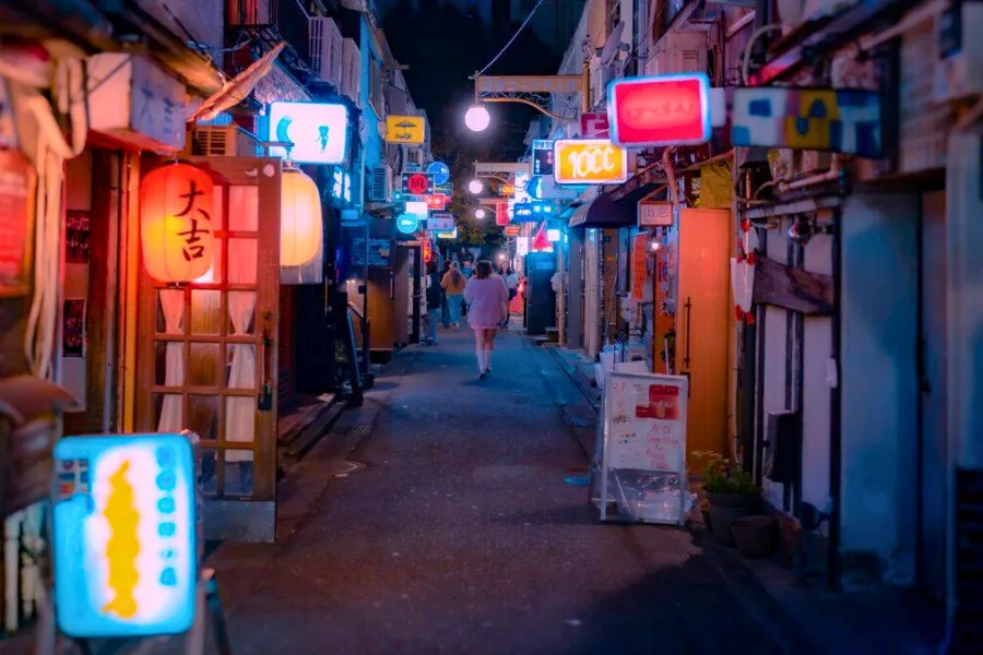 Tokyo alleyway