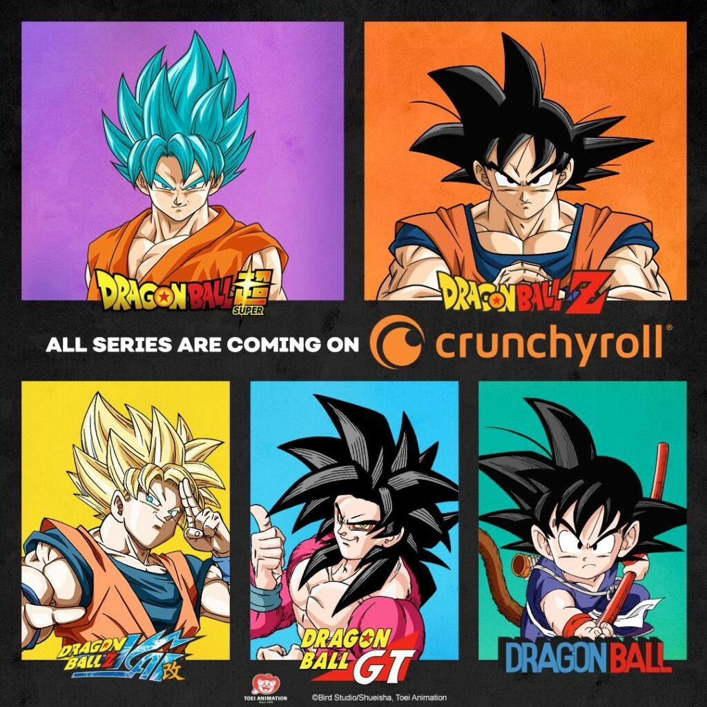 Dragon Ball series on Crunchyroll