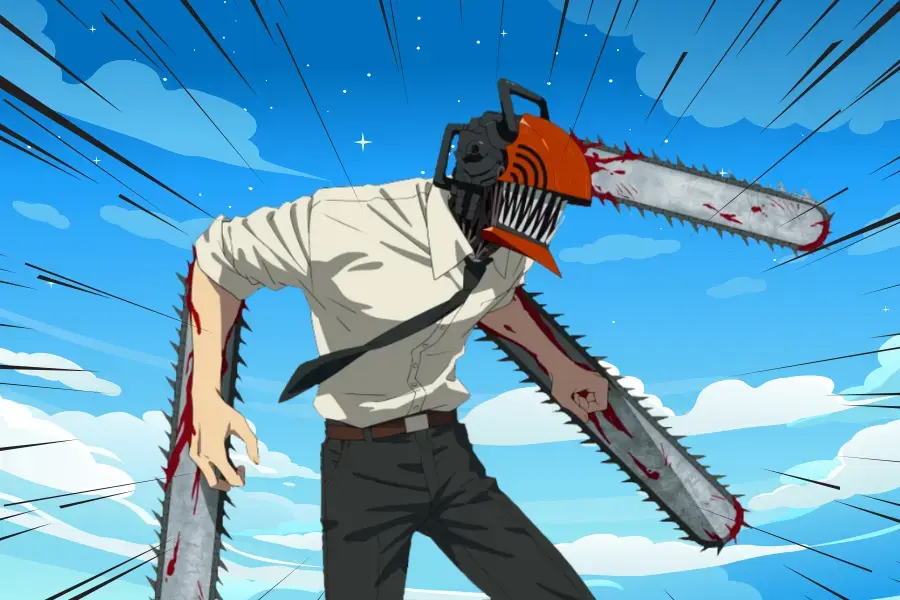 Chainsaw man anime series