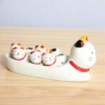 Maneki Neko Chopstick Holder Set