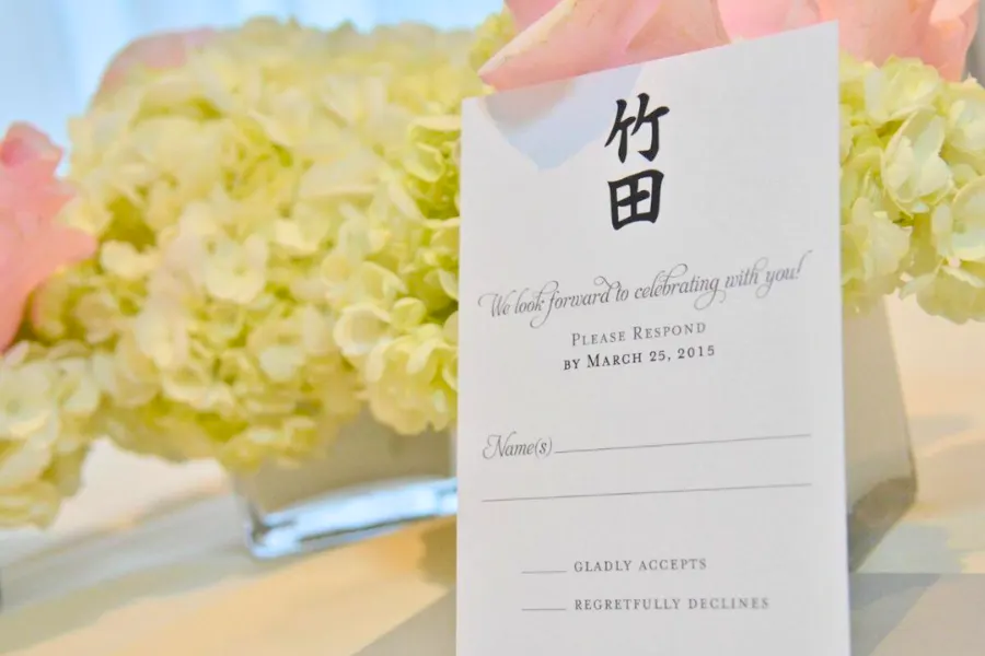 Japanese Wedding Invitation Designs
