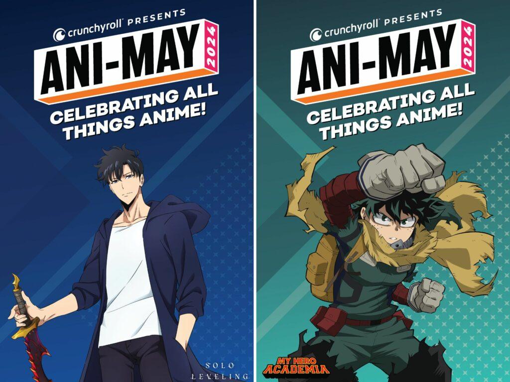 Crunchyroll Ani-May 2024 free streaming Crunchyroll Exclusive Merch
