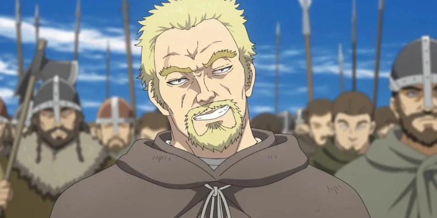 Askeladd in the anime with his Scar