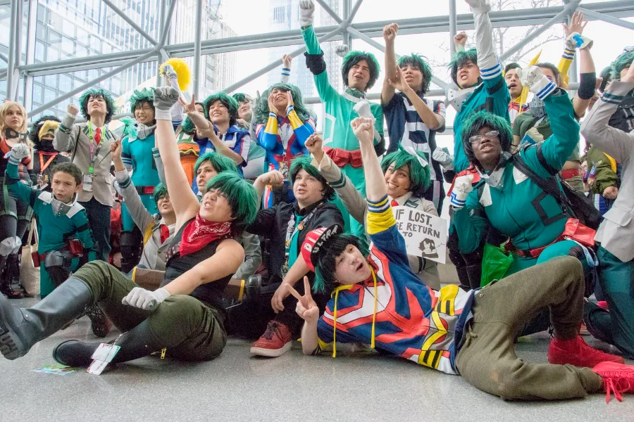 Japanese cosplayers