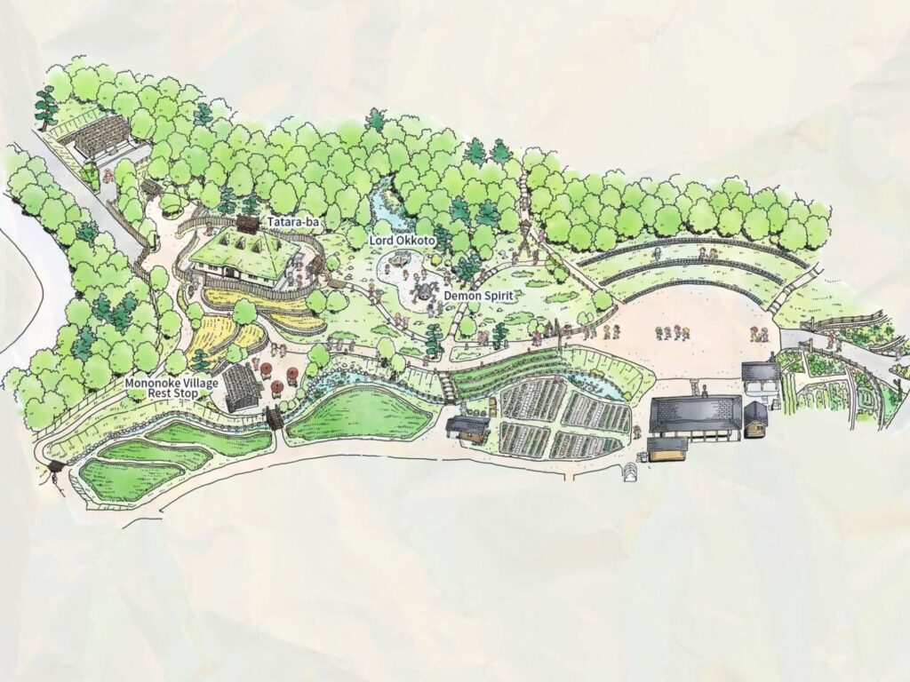 Mononoke Village Ghibli Theme Park Japan
