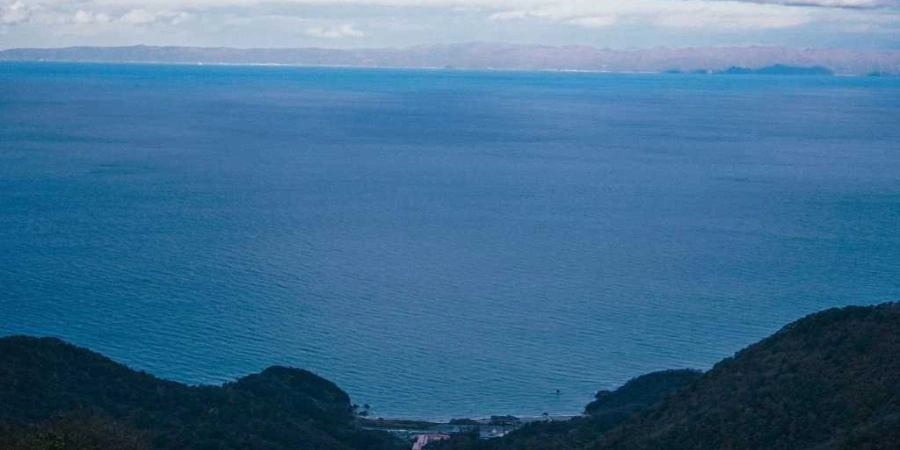 The coast of Niigata and Ishikawa Prefectures