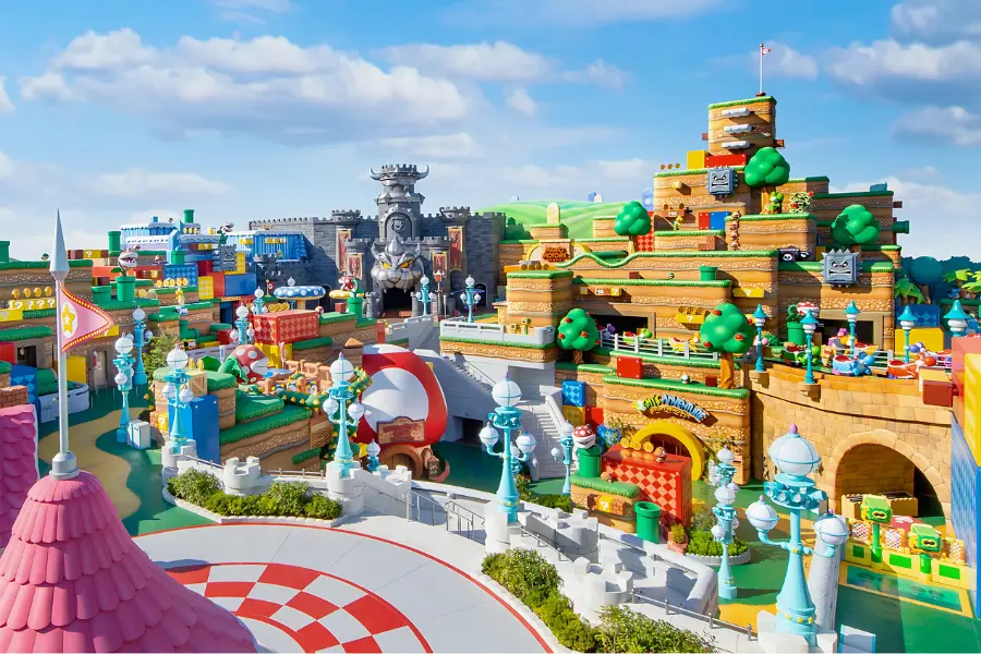 Mario World at Universal Studios Japan