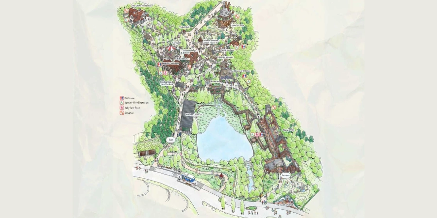 Map of the Valley of Work