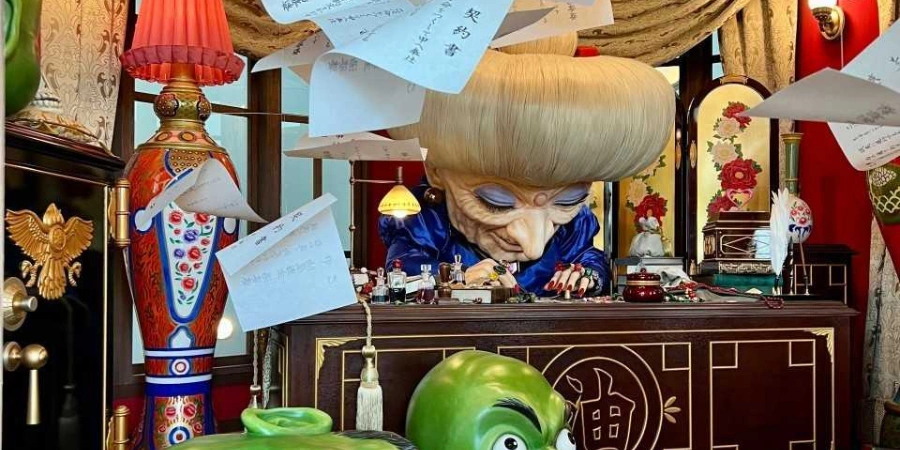 Yubaba's Office from Spirited Away in the Grand Warehouse - Tokyo