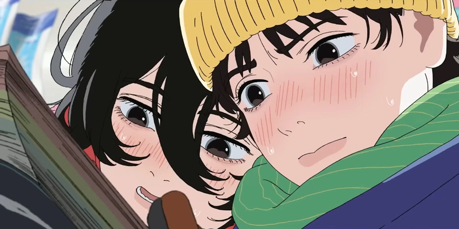 Fujino and Kyomoto from Look Back Film