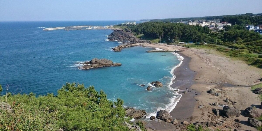 The Hachinohe beach