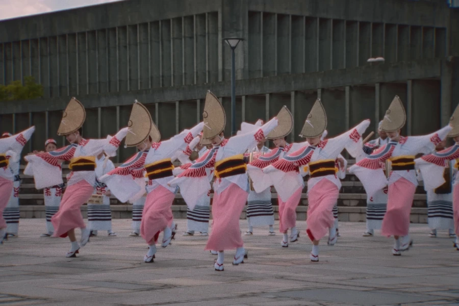 Dancers during Suginami Festa parade