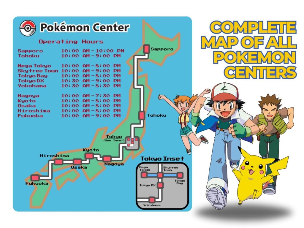 PokeTour-Map Map Of A Pokemon Tour of Japan