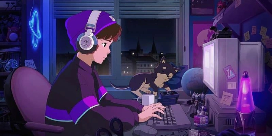 Lofi Boy: The Synth Boy