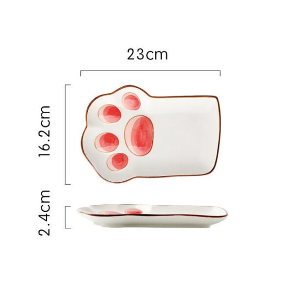 Ceramic Cat Paw Dishes - Image 13