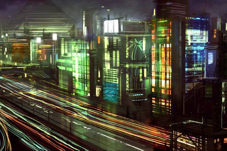An Illustration of Neo-Tokyo