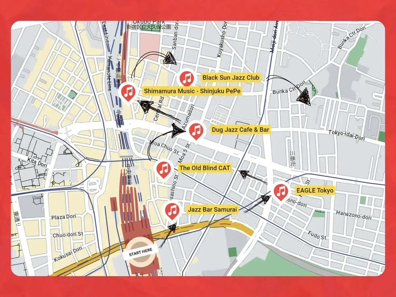 Shinjuku Jazz Map, Part 1