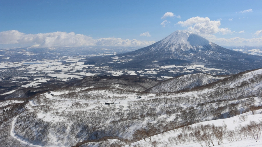 Skiing in Niseko