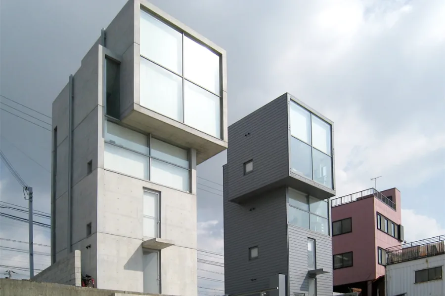 Tadao Ando 4x4 House, Kobe