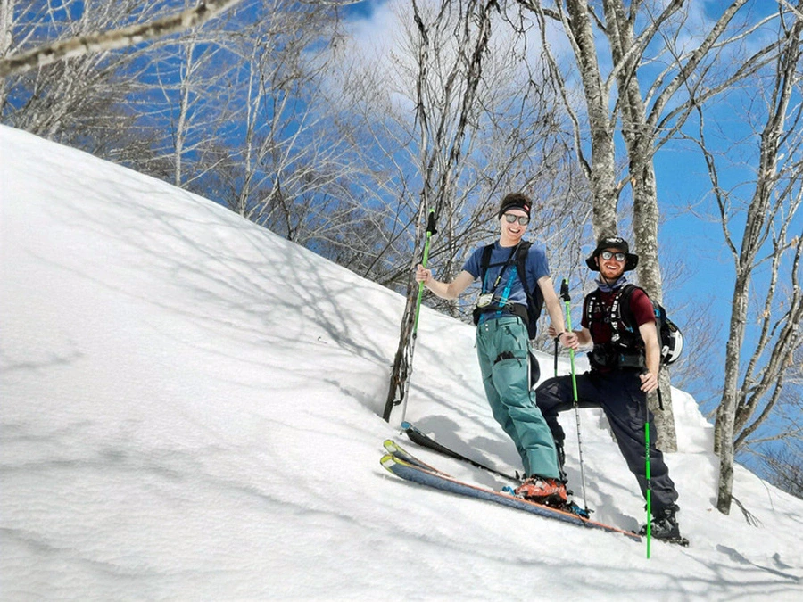 skiing in Nozawa Onsen, Nagano