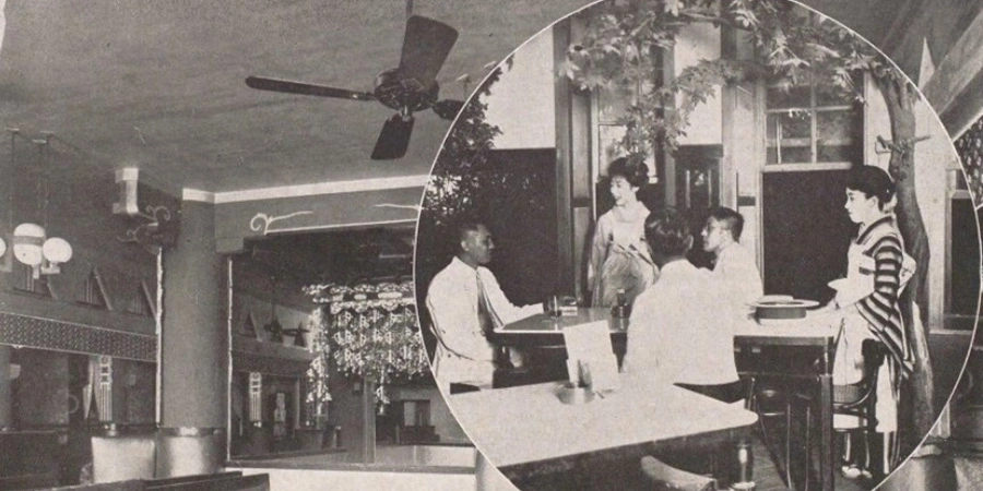 A Ginza Jazz Kissa in 1930
