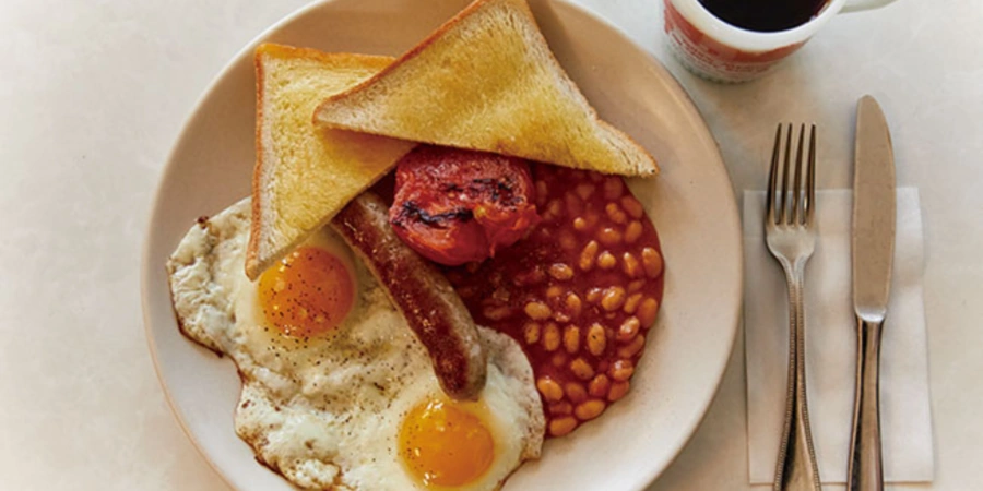 Breakfast plate at Breakfast Club, Nakameguro