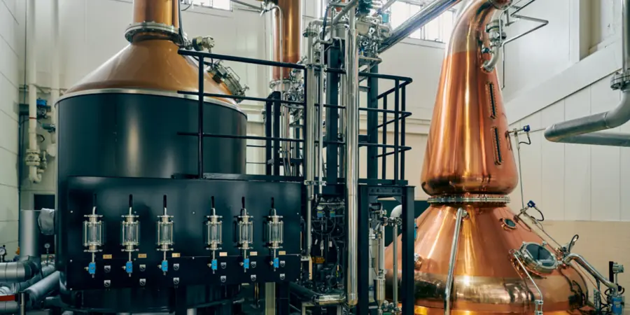 The Fuji Gotemba Distillery Fermentation Vats