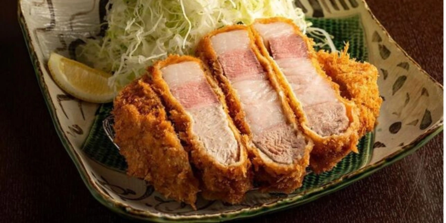 the famous tonkatsu at Fujiki Nakameguro