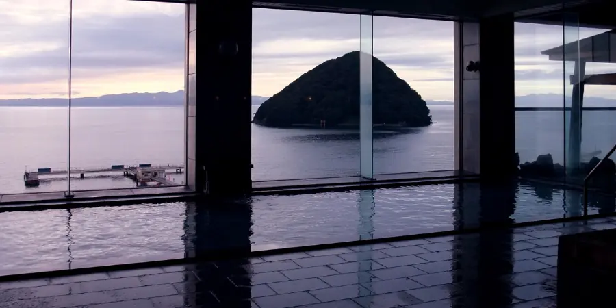 a private indoor onsen in japan