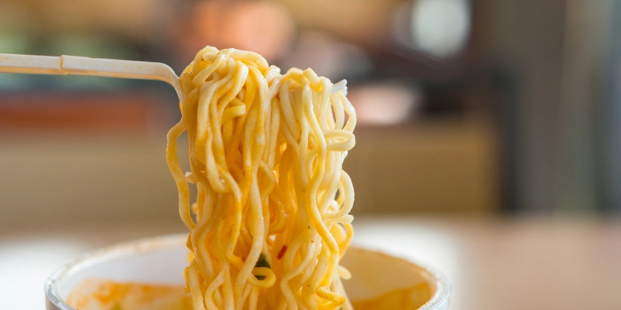 Instant Noodles at a Japanese Konbini