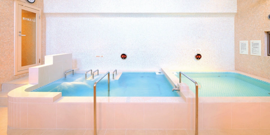 interior of Komisen (Public Bath & Sauna), Nakameguro