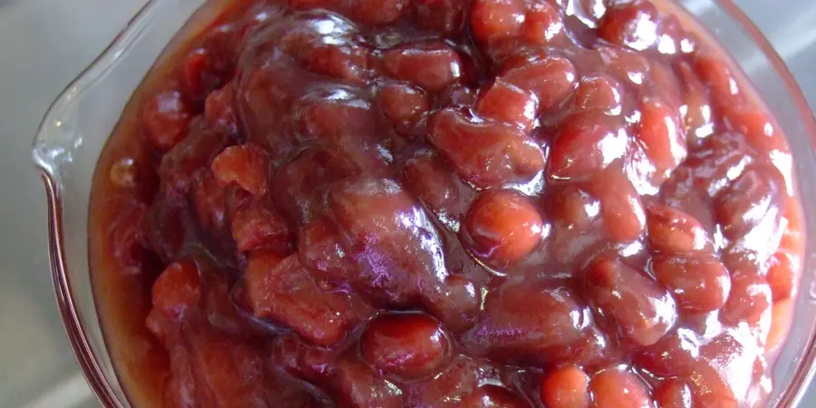 Bowl of Red Adzuki Beans