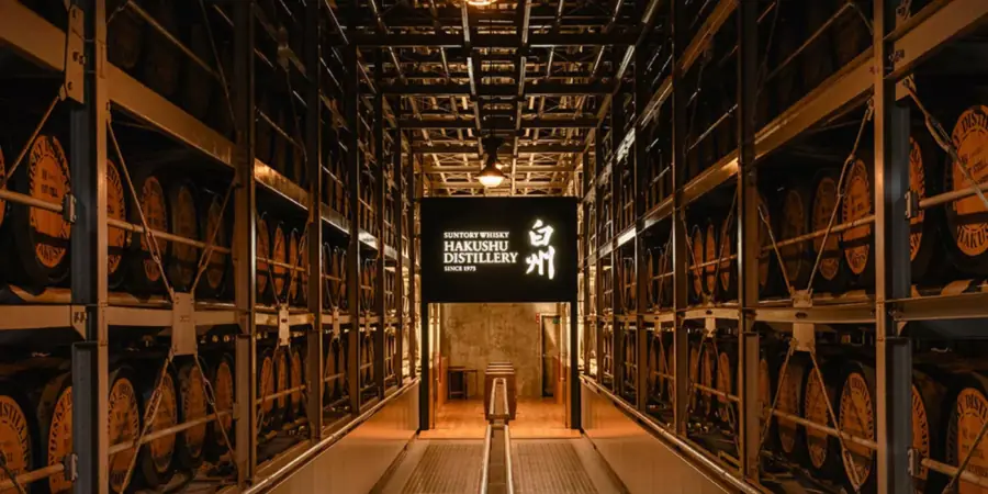 The Suntory Hakushu Distillery Interior